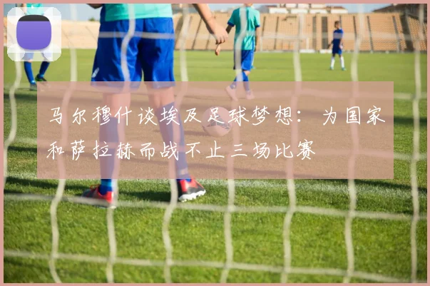 马尔穆什谈埃及足球梦想：为国家和萨拉赫而战不止三场比赛